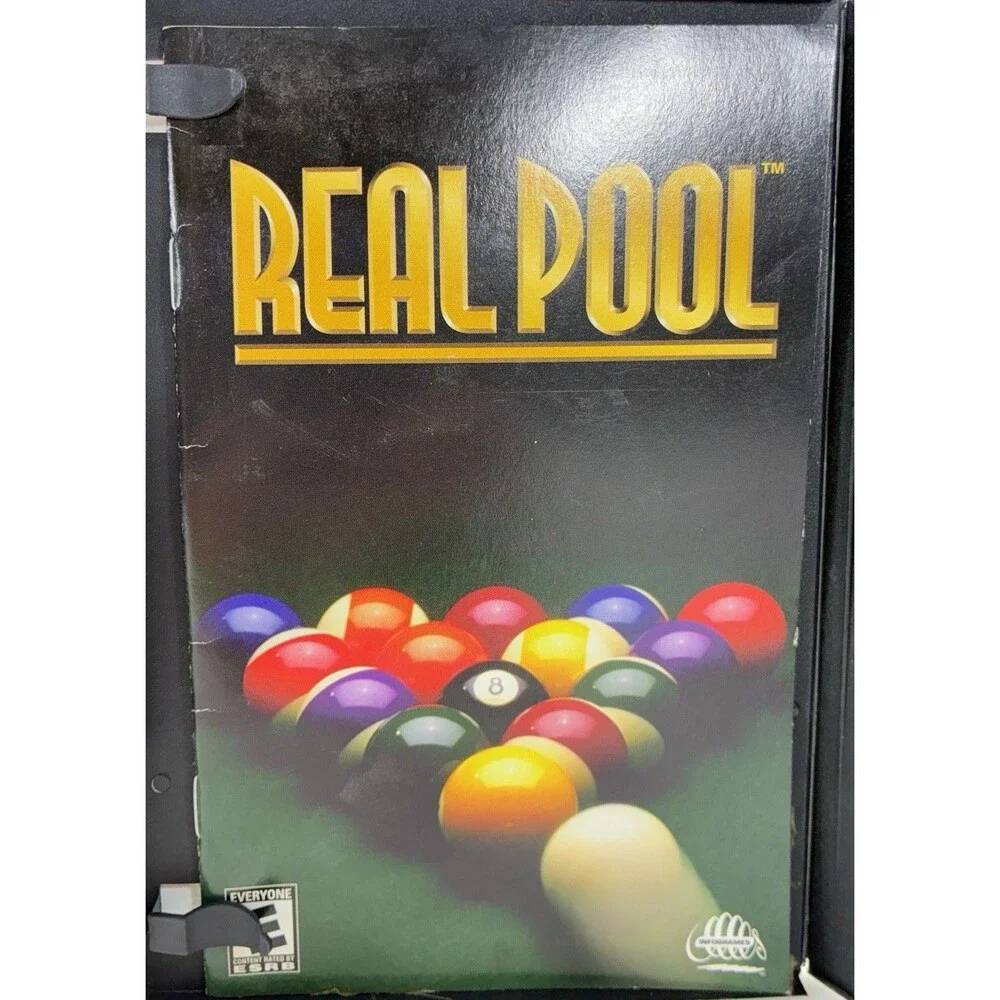 Real Pool Sony PlayStation 2 Vintage 2000 Complete with Manual Tested